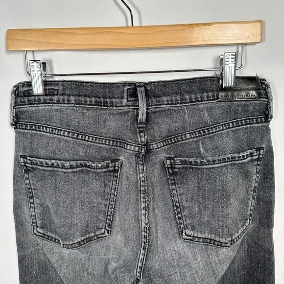 Citizens of Humanity cropped slim fit denim Premium Vintage Elsa jeans 28 black - Picture 4 of 11